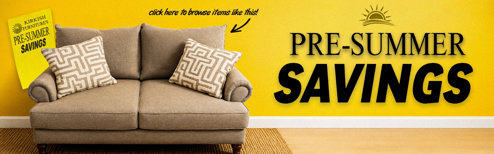 Pre-Summer Savings